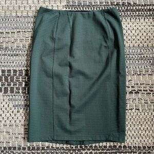 Liverpool Los Angeles Forest Green Stretch Pencil Skirt Size US 2